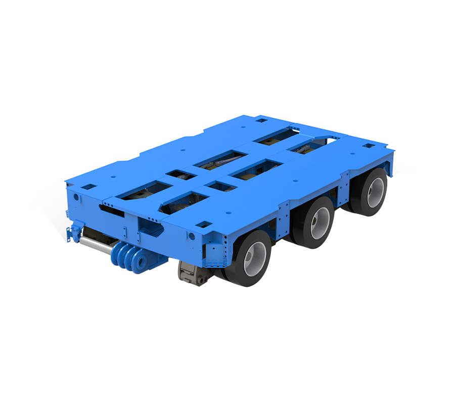 تریلر خطی محور هیدرولیک KTG-3 با 3 محور (SPT)